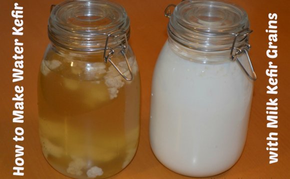 Water Kefir with Milk Kefir