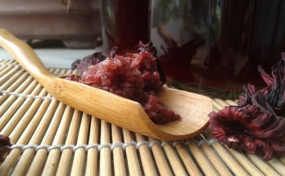 Roselle kefir grains