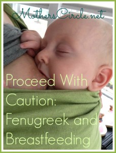 fenugreek and breastfeeding, nursing and fenugreek, side effects of fenugreek, is it safe to use fenugreek and nursing