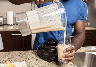 If you're using a protein supplement as part of a meal replacement shake or before bed, casein protein may be more appropriate than Whey.