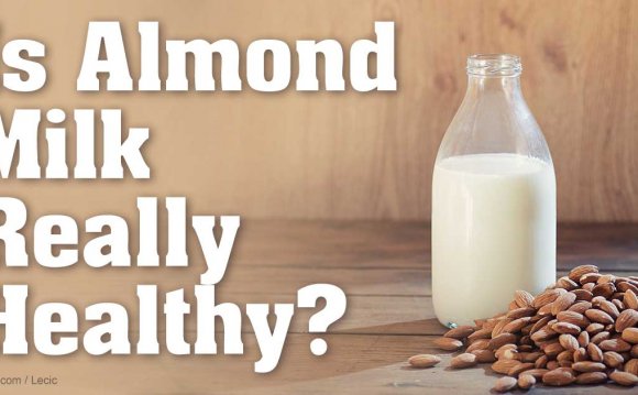 Almond milk kefir