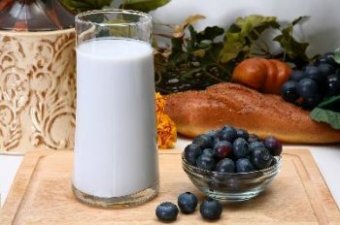 Kefir yogurt is a fermented milk drink.