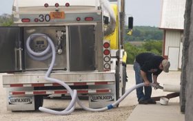 milk tanker truck