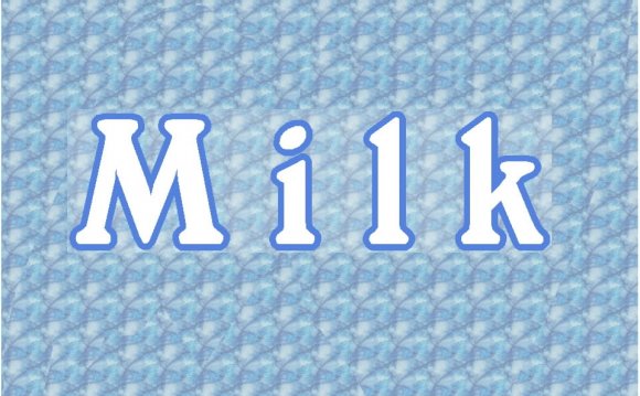 Products made from milk