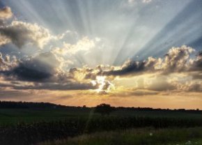 Sunset in Wisconsin