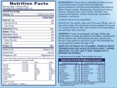 Protein protein Nutrition Facts