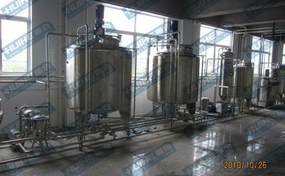 Soya milk Production
