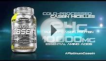 Casein Protein - Platinum 100% Casein by MuscleTech