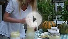How to make thick kefir with raw milk