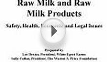 Raw Milk and Raw Milk Products