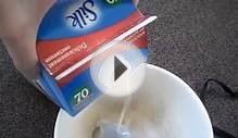 Review Original Silk Light soy beverage casein lactose