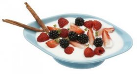 Yogurt is a natural provider of casein.